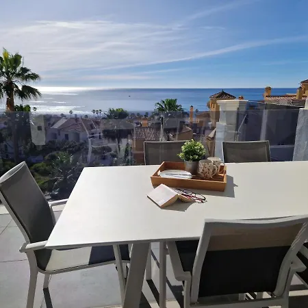 Luxury 2 Bedrooms With Seaview Blue 4104 Apartment Manilva